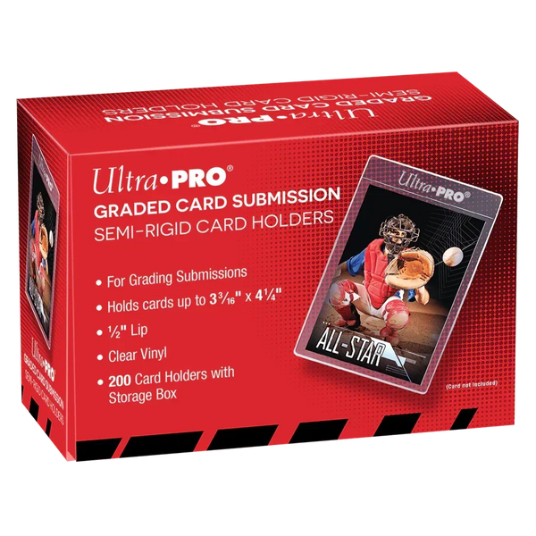 Semi-Rigid Card Sleeves for Grading 1/2-Inch · Ultra Pro · 100/200 Units