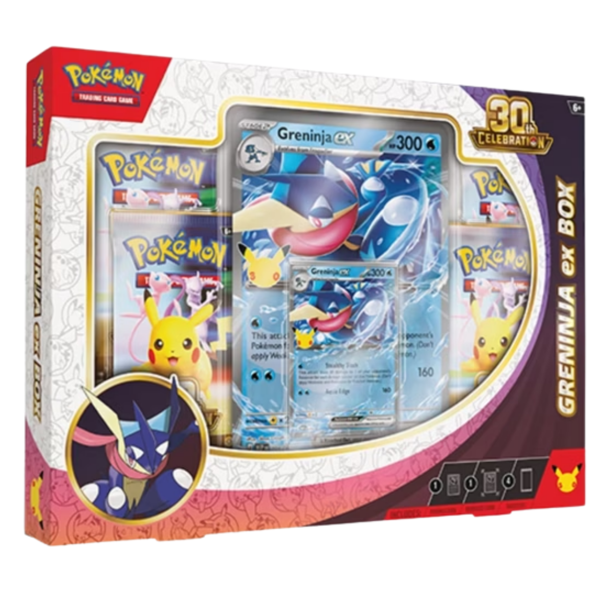 30th Celebration - Greninja ex / Sylveon ex Box