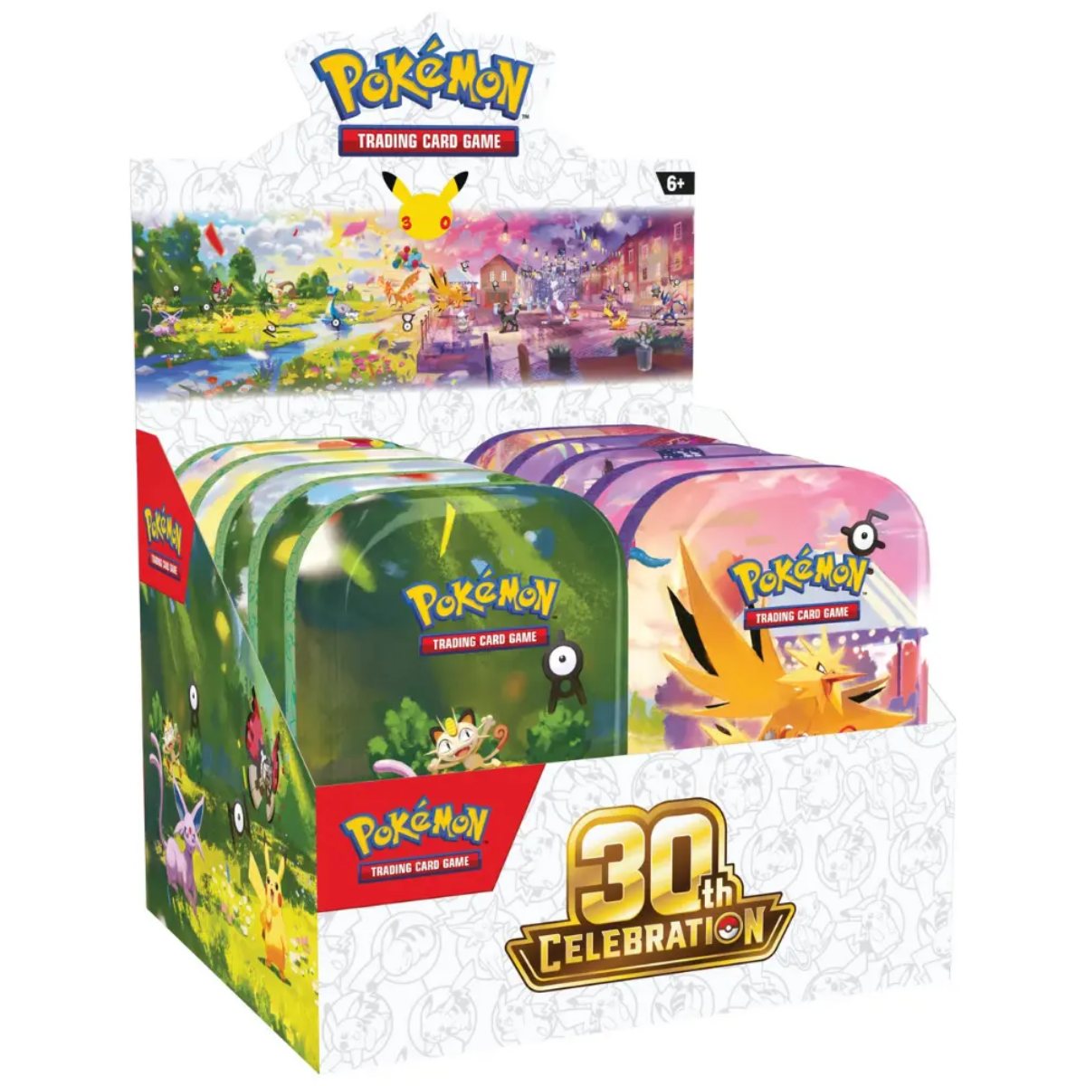 30th Celebration Mini Tin Display Box
