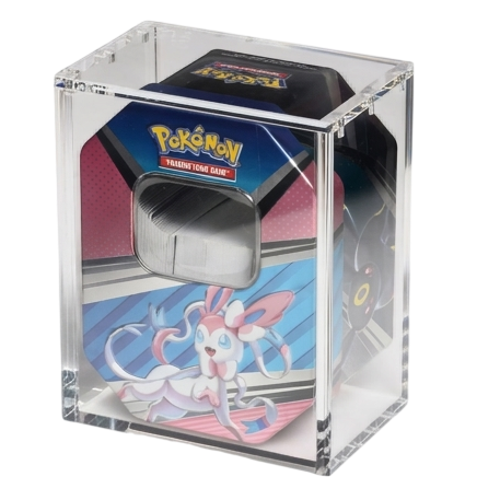 Magnetic Acrylic Box for EU Standard Pokémon Tin Case · The Acrylic Box