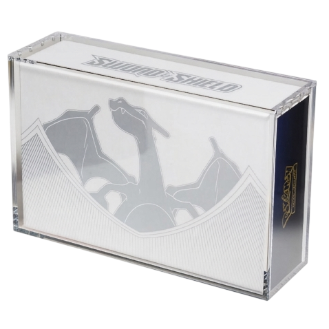Magnetic Acrylic Box for Ultra Premium Charizard · The Acrylic Box