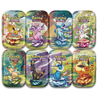 Prismatic Evolutions: Mini Tin Display | POKÉMON | English