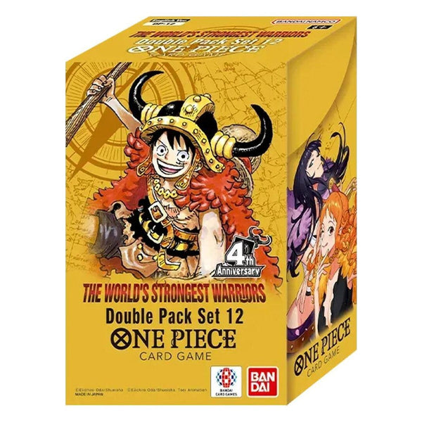 Double Pack Set Vol.12 [DP-12] | ONE PIECE | The World's Strongest Warriors | English