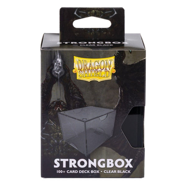 Dragon Shield Strongbox Deck Box – Black (100+)