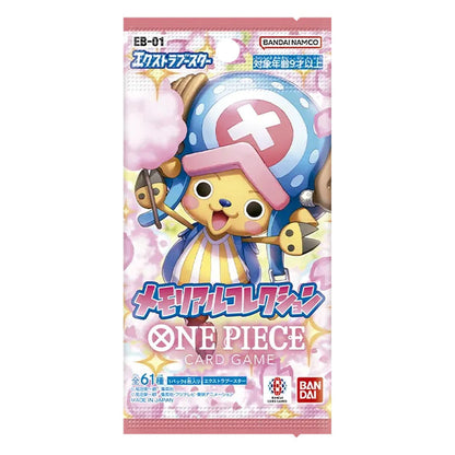 EB-01 Extra Booster Box Memorial Collection – One Piece Card Game Japanese sealed product