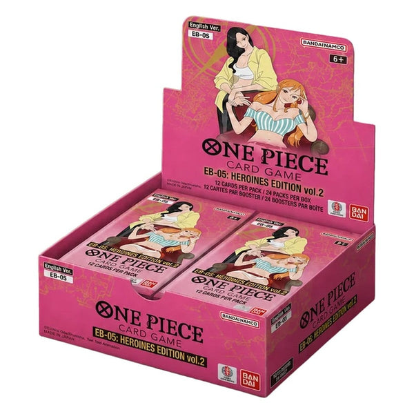 EB-05 Extra Booster Box | ONE PIECE | Heroines Edition Vol.2 | English