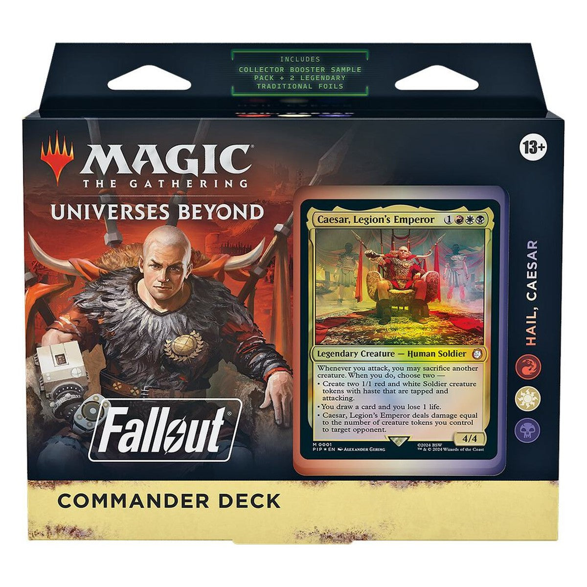 Fallout Commander Deck - Hail, Caesar – Magic: The Gathering English sealed product