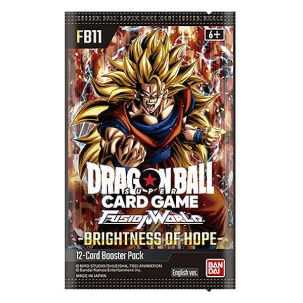FB11 Booster Pack | Brightness of Hope | Fusion World | DRAGON BALL | English