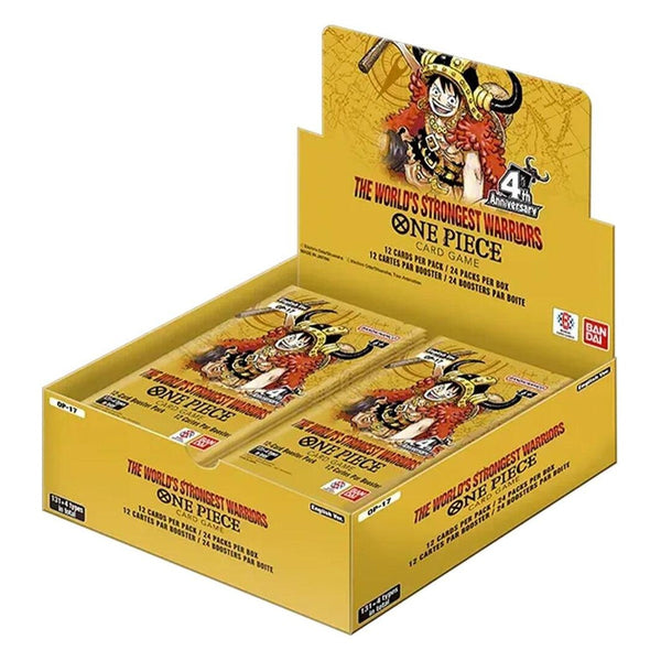 OP-17 Booster Box | ONE PIECE | The World's Strongest Warriors | English
