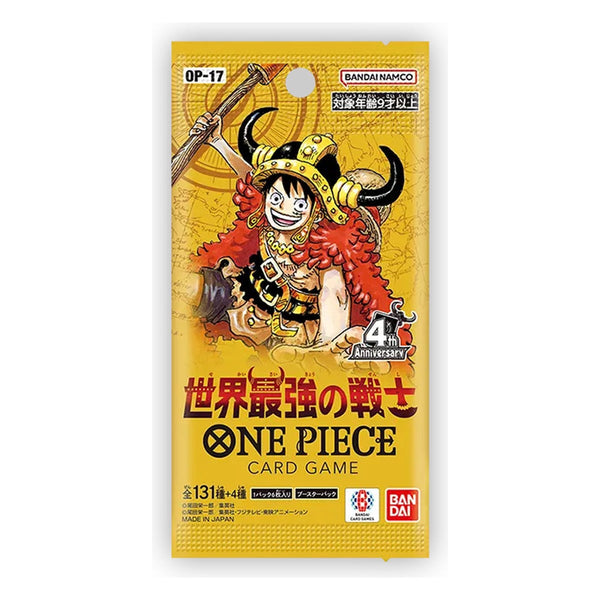 OP-17 Booster Pack · The World's Strongest Warriors