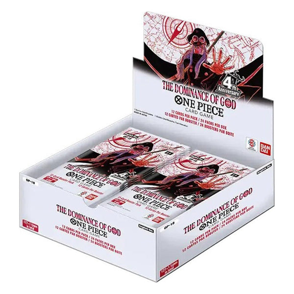 OP-18 Booster Box | ONE PIECE | The Dominance of God | English