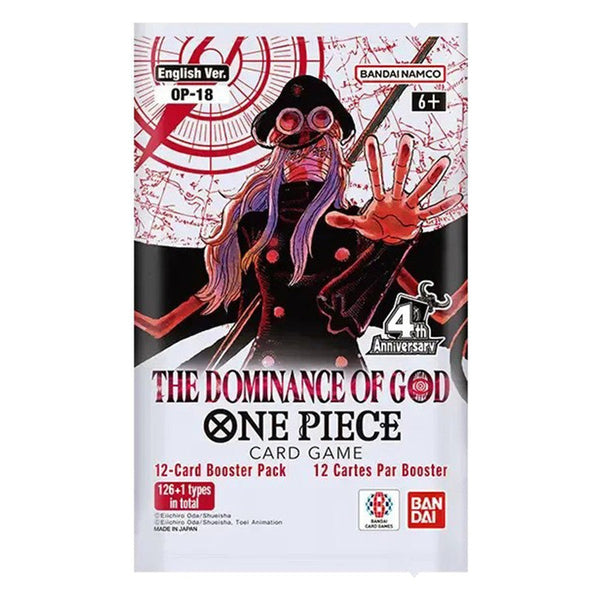 OP-18 Booster Pack | ONE PIECE | The Dominance of God | English