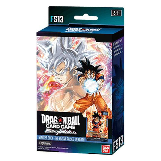 Starter Deck -The Saiyan Raised on Earth- [FS13] – Dragon Ball Super Card Game Fusion World English sealed product
