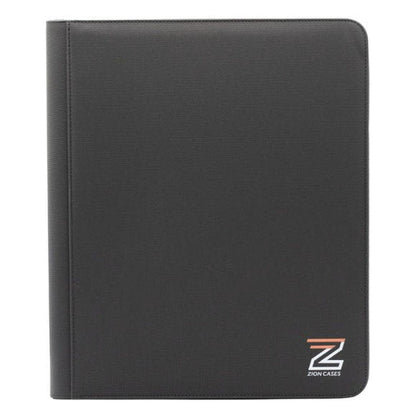 Zion Cases 9-Pocket Toploader Binder – Diamond Black (252 Toploaders)